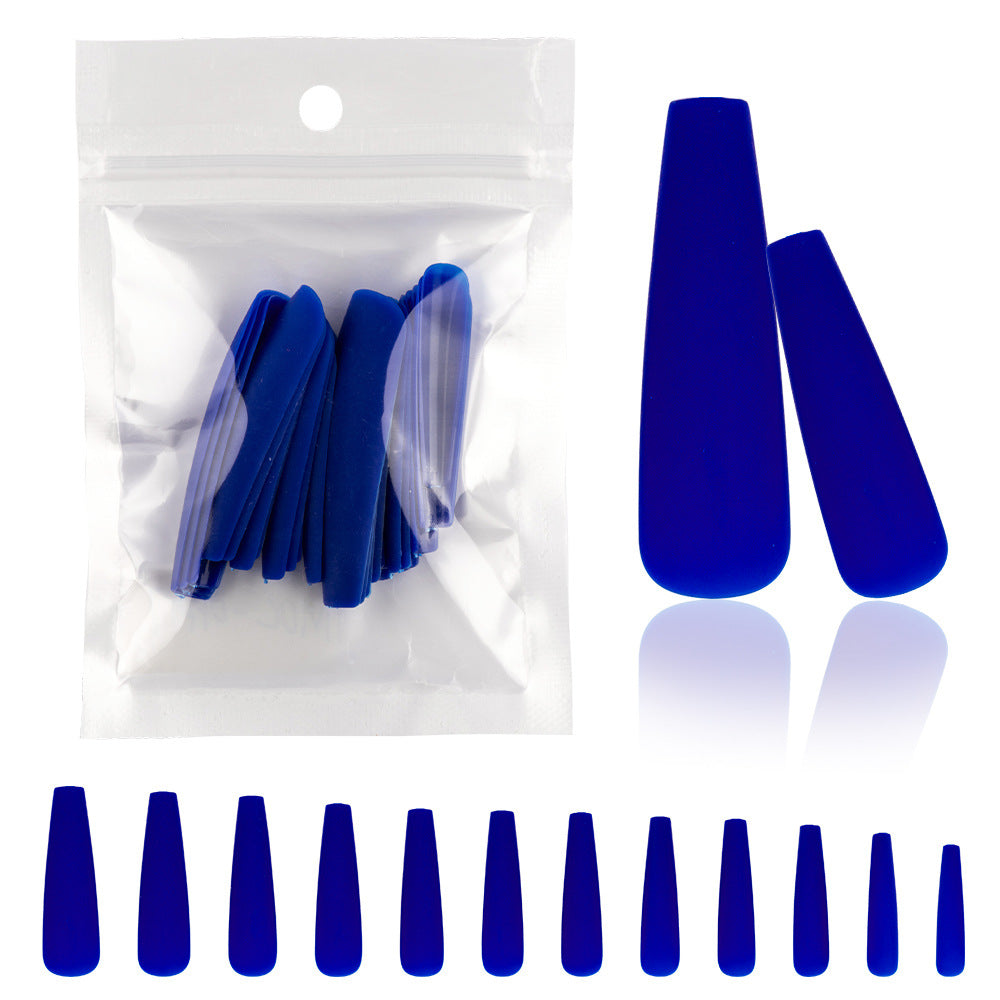 Wholesale Matte Extended Plastic Nail Stickers
